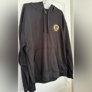 Bruins full zip hoodie men’s XL - black - NHL officially licensed
